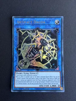 Artifact Dagda DUOV-EN019 Yu-Gi-Oh! Card Ultra Rare 1st Edition - Image 1