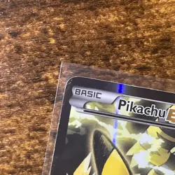 Pokemon TCG Pikachu EX XY124 Full Art Holo Card Ultra Rare - Image 5