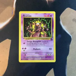 Mewtwo Black Star Promo 14 Pokemon Card Raw - Image 1