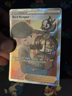 Pokemon Cards Bird Keeper 066/072 Full Art Shining Fates - (NM) - Image 2