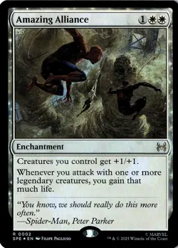 NM - Amazing Alliance R Foil Marvel's Spider-Man: Eternal-Legal 2 - Image 1