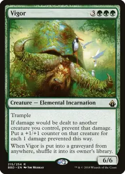 Vigor - Battlebond (BBD) - NM - Magic The Gathering MTG - Image 1