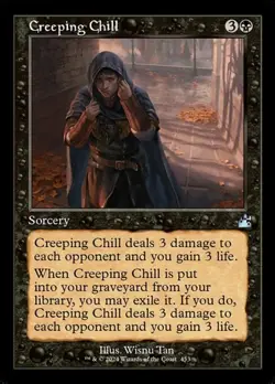 Creeping Chill - Retro Frame RVR NM MTG - Image 1