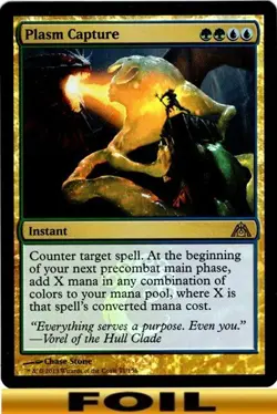 1x - Plasm Capture - FOIL #91- Dragon's Maze - NM MTG - Image 1