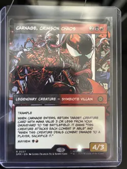 Carnage Crimson Chaos 0227 (Extended Art) Marvels Spider-Man - Image 1