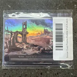 Sorcery Contested Realm Sealed 4x Rubble Foil Dust Rewards Promos - Image 1