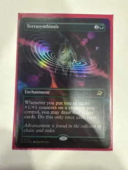 Terrasymbiosis #312 Edge of Eternities Borderless Foil Rare - Image 1