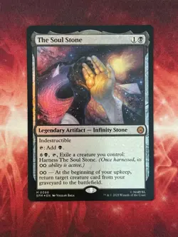 2025 Magic The Gathering Spider-Man The Soul Stone Foil M 0066 - Image 1