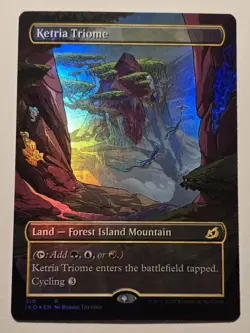 MTG Ketria Triome - Foil Showcase #310 - Near Mint SEE DESCRIPTION - Image 1