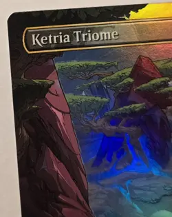 MTG Ketria Triome - Foil Showcase #310 - Near Mint SEE DESCRIPTION - Image 3
