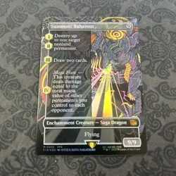 Summon: Bahamut (Borderless) 356 Final Fantasy Foil - Image 1