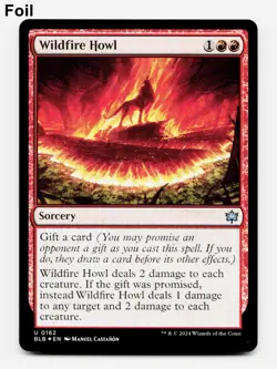 Wildfire Howl - FOIL - MTG Bloomburrow 🔥 - Image 1