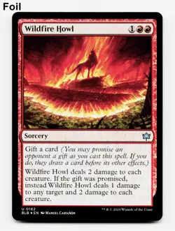Wildfire Howl - FOIL - MTG Bloomburrow 🔥 - Image 3