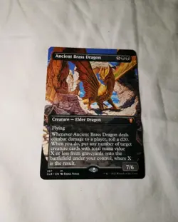 Ancient Brass Dragon (Borderless) - Battle for Baldur's Gate (NM/M) - Image 2