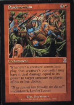 Pandemonium - Timeshifted: #68, Magic: The Gathering Mp R37 - Image 1