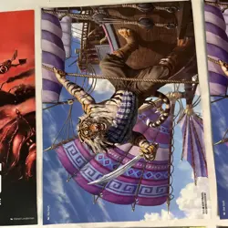 Lot of 9 MTG Magic Mini Posters from Bundle Boxes 7 inch x 5.5 inch Spiderman - Image 4