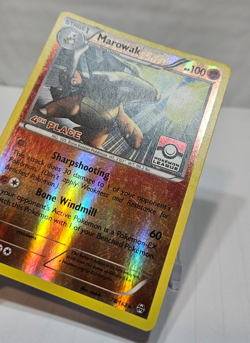 Marowak 78/162 Reverse Holo Rare 4th Place League Promo Pokemon 7428 - Image 3