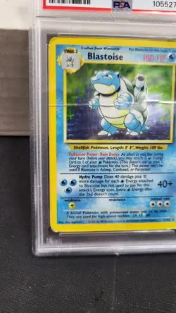 1999 BLASTOISE HOLO BASE SET POKEMON TCG PSA 1 POOR #2/102 - Image 4
