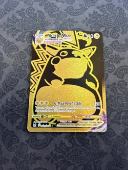 Pokemon Lost Origin Pikachu VMAX TG29/TG30 Gold Holo - Image 1