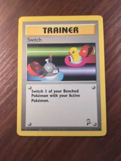 Pokemon TCG Switch Base Set 2 123/130 Regular Unlimited Common - Image 1