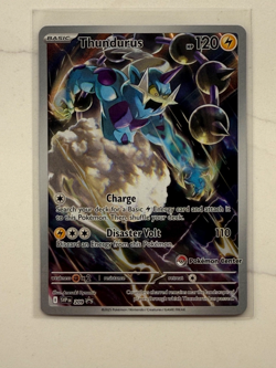 Thundurus #209 Pokemon Center Stamped Black Bolt ETB Promo - Image 1