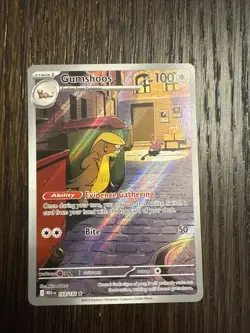 Gumshoos 153/132 Full Art Holo Illustration Rare Mega Evolution Pokemon 2025 NM+ - Image 1
