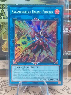 Salamangreat Raging Phoenix 1st Edition [NM] - Yu-Gi-Oh! RA04 [Super Rare] - Image 1