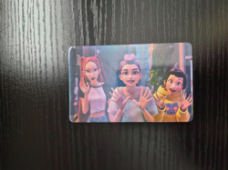 KPop Demon Hunters Collectible Trading Card (D) - HUNTR/X - Rumi, Mira, Zoey - Image 1