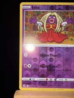 JYNX - 112/264 Fusion Strike NM - Reverse Holo Rare - Pokemon TCG Card - Image 5