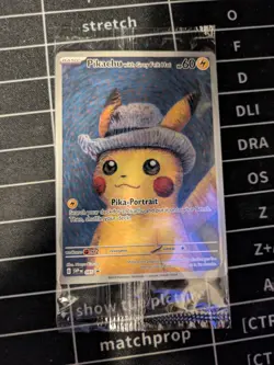 Pikachu with Grey Felt Hat 085 Sv: Scarlet & Violet Promo Card Sealed Pokemon - Image 1