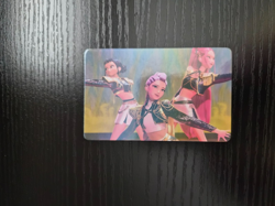 KPop Demon Hunters Collectible Trading Card (C) - HUNTR/X - Rumi, Mira, Zoey - Image 1