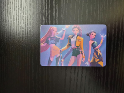 KPop Demon Hunters Collectible Trading Card (A) - HUNTR/X - Rumi, Mira, Zoey - Image 1
