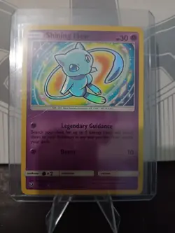 Pokemon TCG Shining Mew Holo Rare Card 40/73 Shining Legends Moderately Played - Image 1