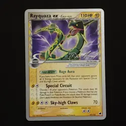 Rayquaza EX Delta Species 97/101 World Championship 2007 Pokemon Card NM - Image 1