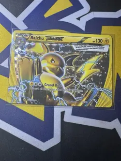 Pokemon TCG Raichu Break 50/162 Holo Card Breakthrough Series - Image 1