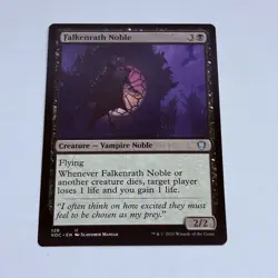 Falkenrath Noble 128 Magic The Gathering Trading Card MTG Tc7 - Image 1