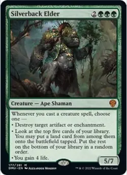 Silverback Elder (Regular, #177, NM) Dominaria United (DMU), MTG - Image 1