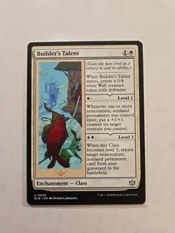 Builder's Talent - Bloomburrow - LP - MTG Magic - Uncommon - Class - Image 1