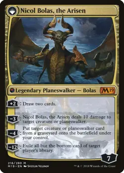 Nicol Bolas, the Ravager - Core Set 2019 (M19) - Mythic - NM/M - Magic MTG - Image 2