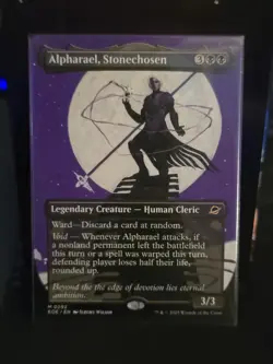 Alpharael, Stonechosen (Borderless) Edge of Eternities Regular MTG - Image 1