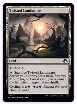 Twisted Landscape NM Modern Horizons 3 0232 MTG Regular - Image 1
