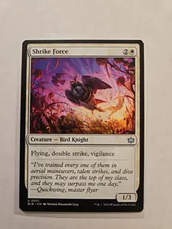 Shrike Force - Bloomburrow - LP - MTG Magic - Uncommon - Creature - Image 1