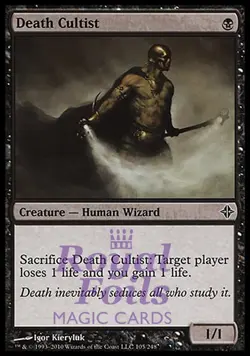 Death Cultist 2x FOIL ROE MTG Rise of Eldrazi Common MINT black - Image 1