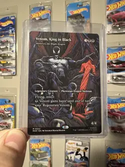 MTG Venom, King in Black Borderless English Mythic (Non-Foil) M/NM - Image 1