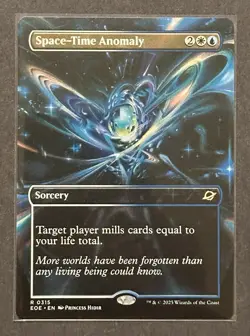 MTG - Space-Time Anomaly (Borderless) - Edge of Eternities NM/M Rare Regular 315 - Image 1