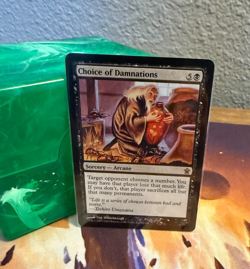 Choice of Damnations Saviors of Kamigawa Regular LP - Excellent MTG Vintage - Image 1