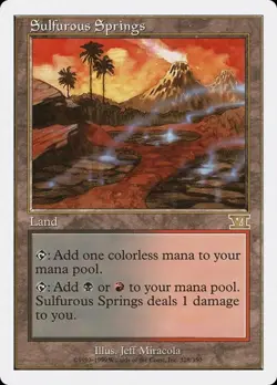 Sulfurous Springs 6th Edition MP MTG - Image 1
