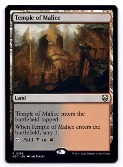Temple of Malice NM Commander: Modern Horizons 3 0389 MTG Regular - Image 1
