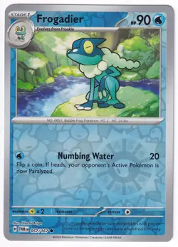 Frogadier 057/167 - Twilight Masquerade- NM Reverse Holo - Pokemon TCG - Image 1