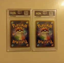 POKEMON CHIMCHAR 002/PPP TURTWIG 001/PPP FAN CLUB PROMO 2,000 EXP PTS PSA 8 - 9 - Image 2